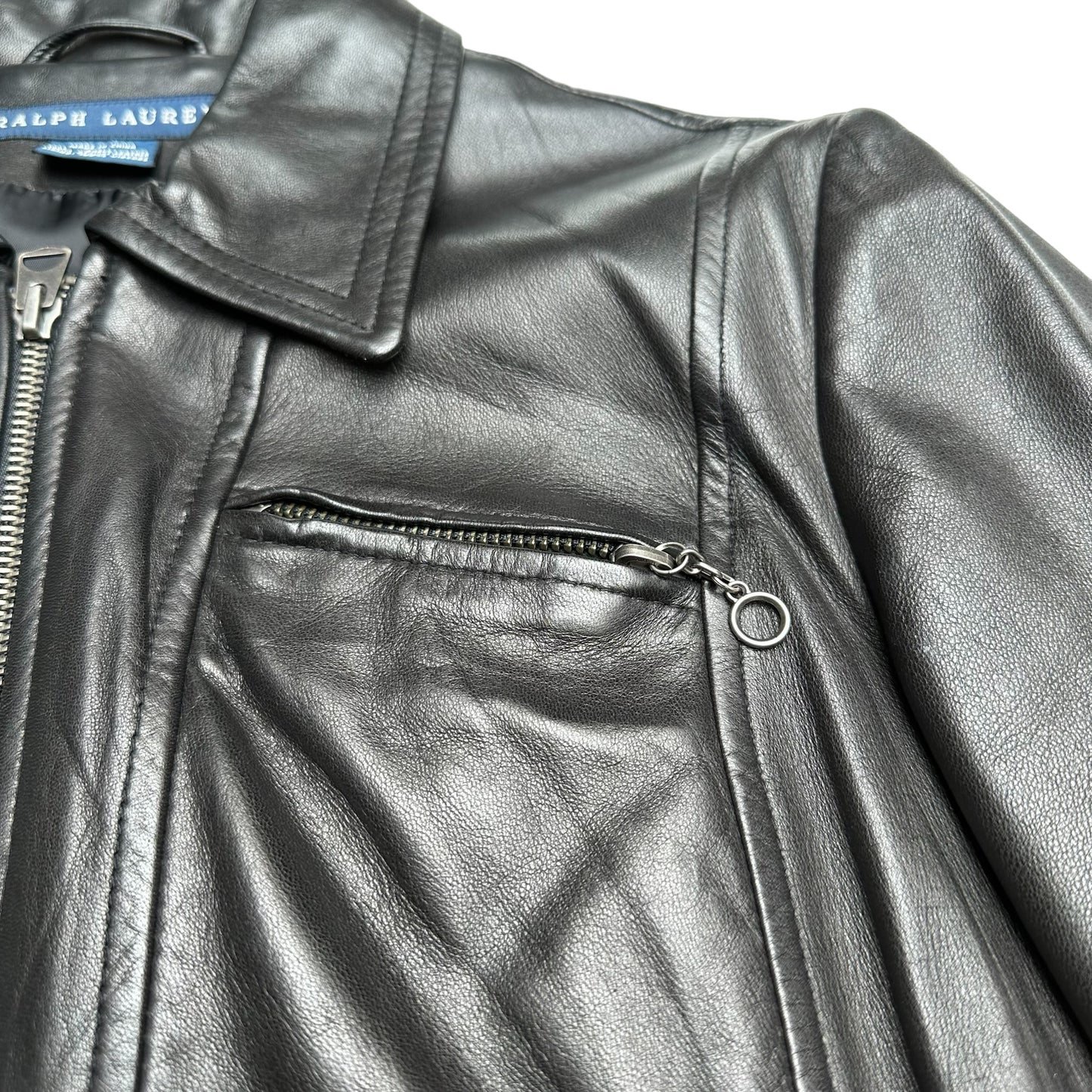 Black Leather Jacket - 8