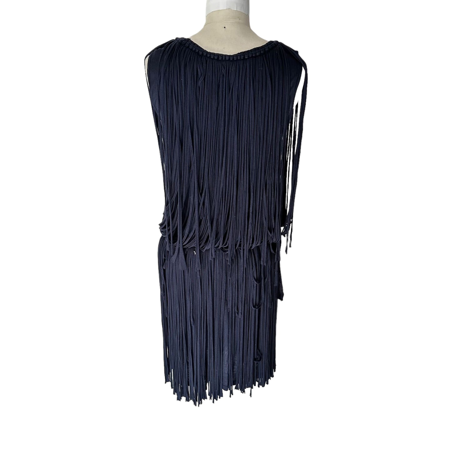 Vintage Fringed Dress - S