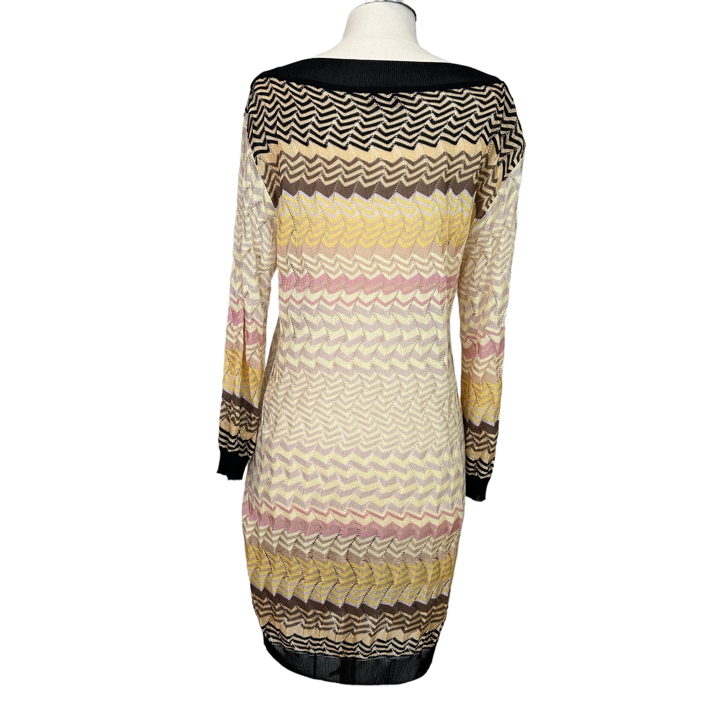 Multicolor Knitted Dress - L