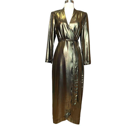 Gold Long Dress - M