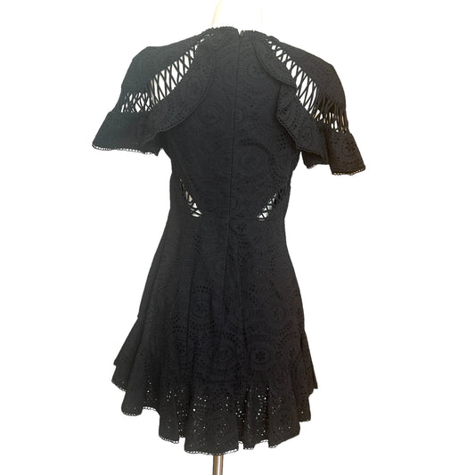Black Mini Dress - S