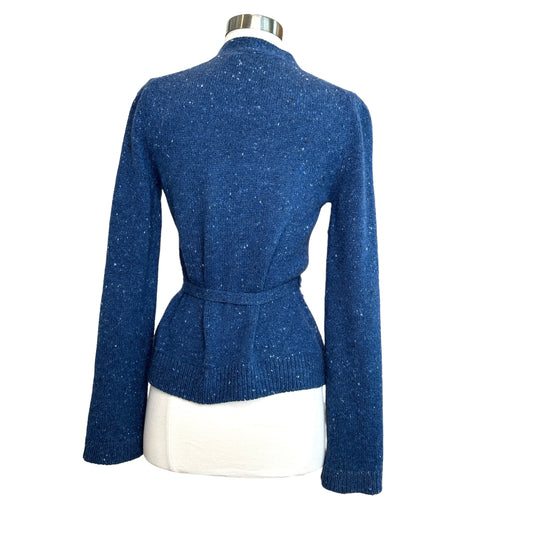 Blue Cashmere Cardigan - XS