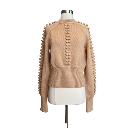 Peach Knit Sweater - M