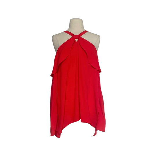 Cold-Shoulders Red Top - 6