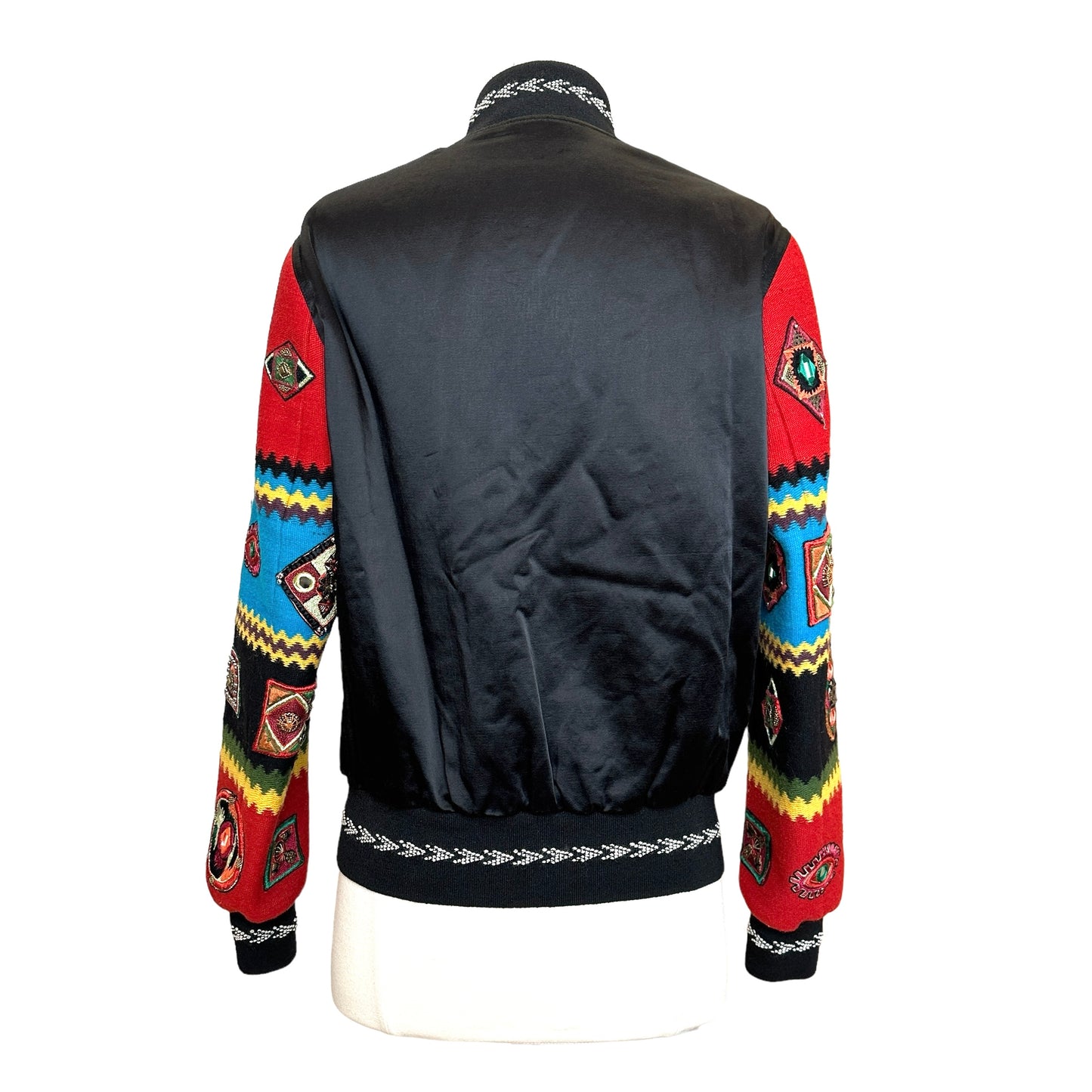 Embroidered Bomber Jacket - XS