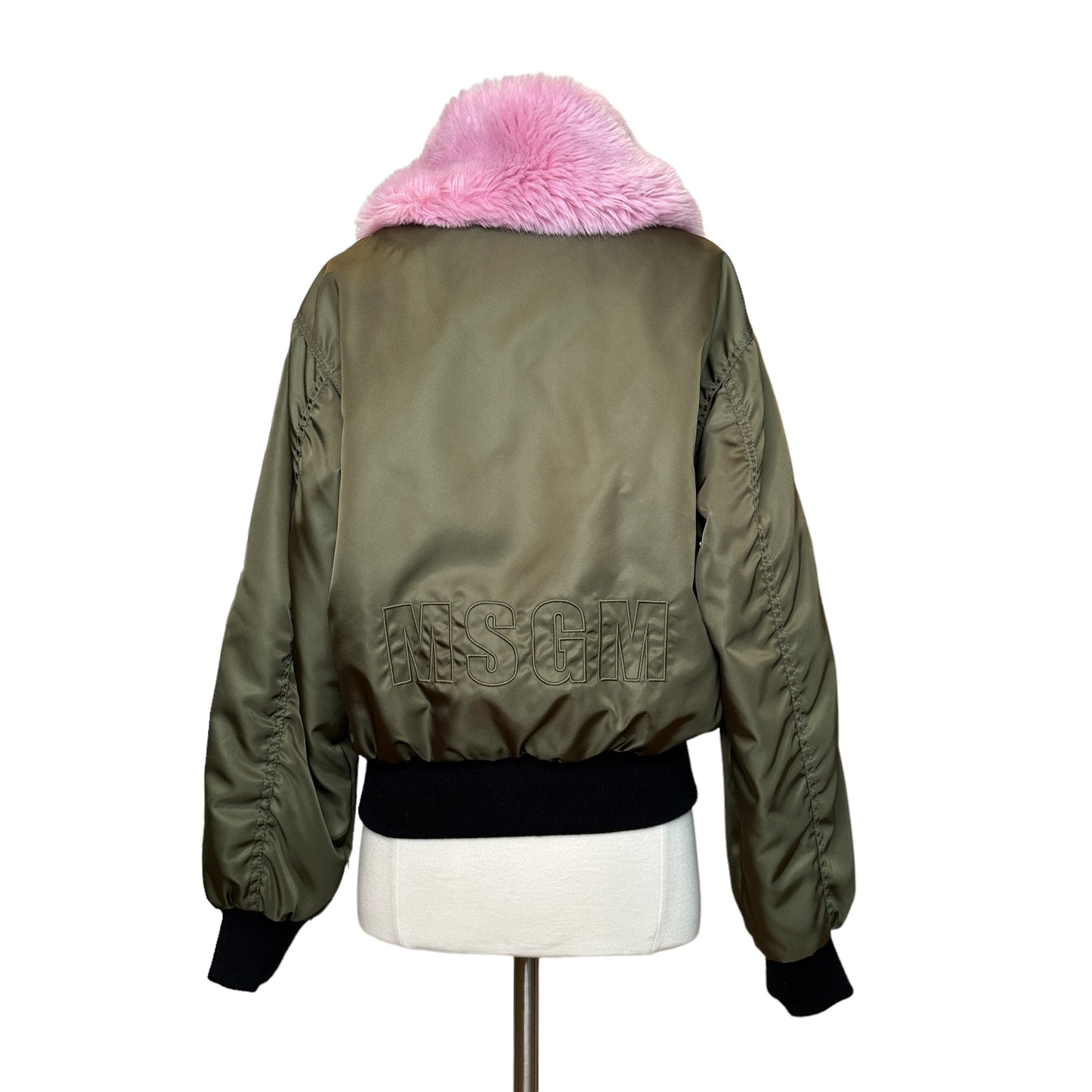 Kaki Bomber Jacket - S