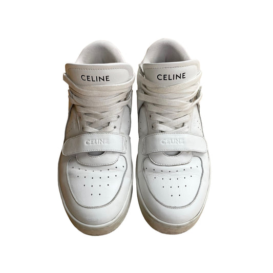 White Logo Sneakers - 8