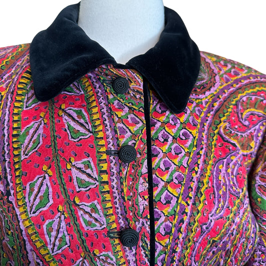 Multicolor Vintage Jacket - M