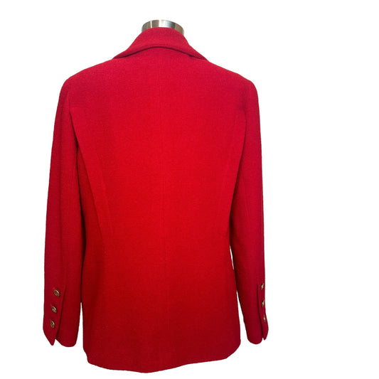 Vintage Red Blazer - M