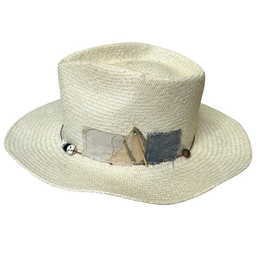 Natural Raffia Hat - 56