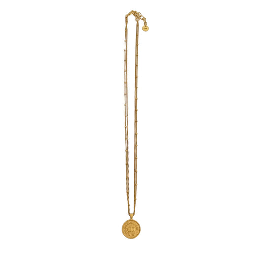 Gold Logo Necklace
