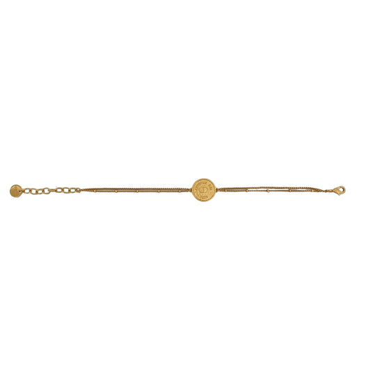Gold Logo Bracelet