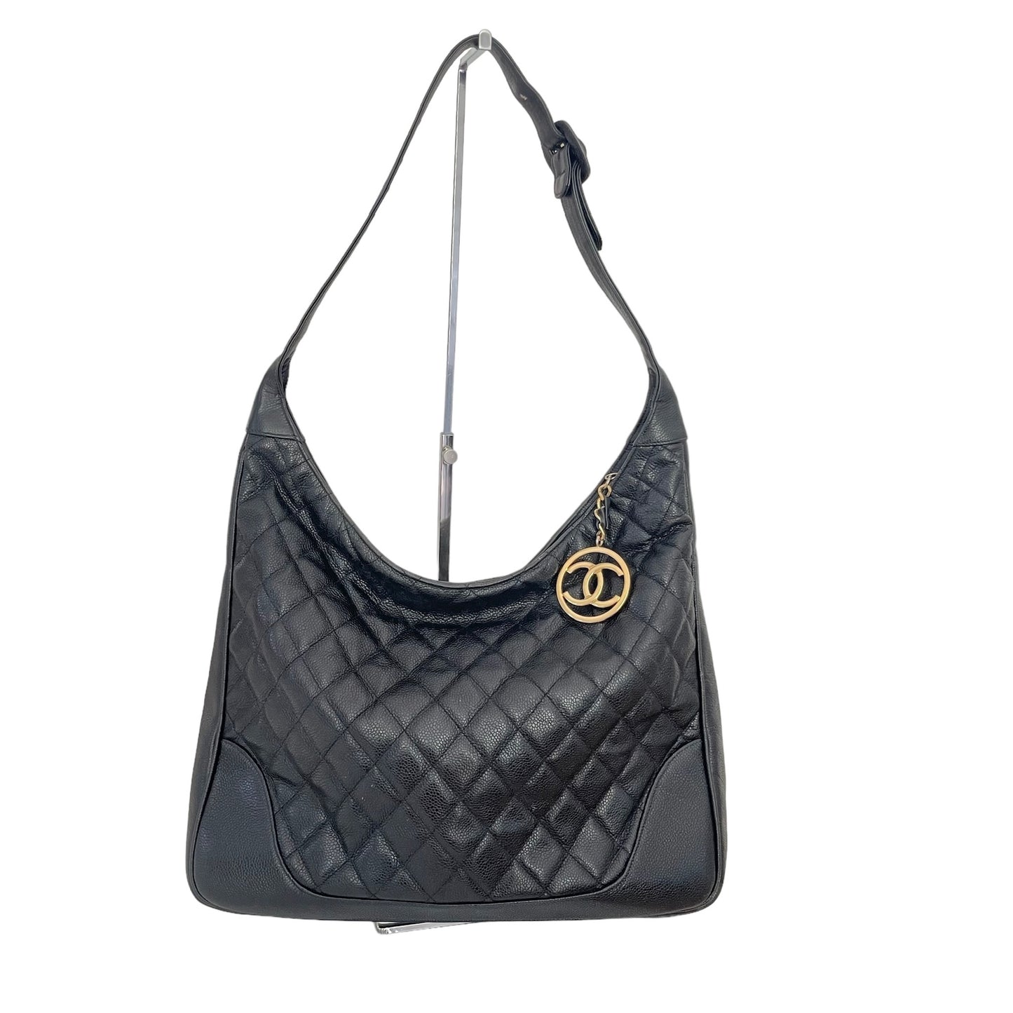 Black Caviar Hobo Bag