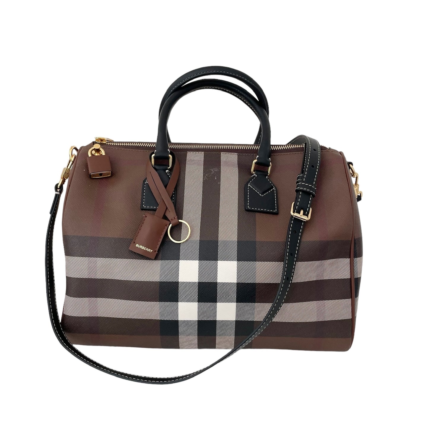 Iconic Pattern Boston Bag