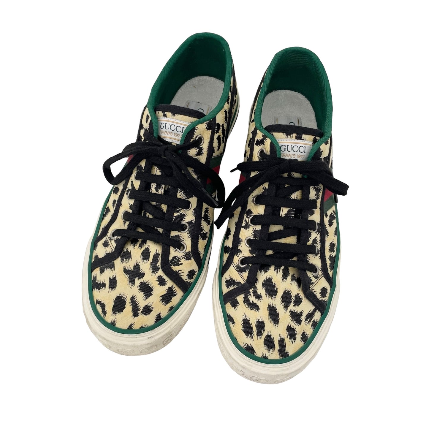 Leopard Canvas Sneakers - 10 (MEN)