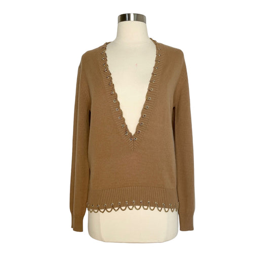 Chain Cashmere Sweater - S