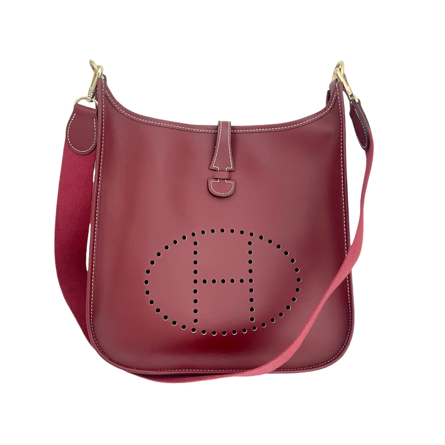 Burgundy/Maroon Evelyne Bag