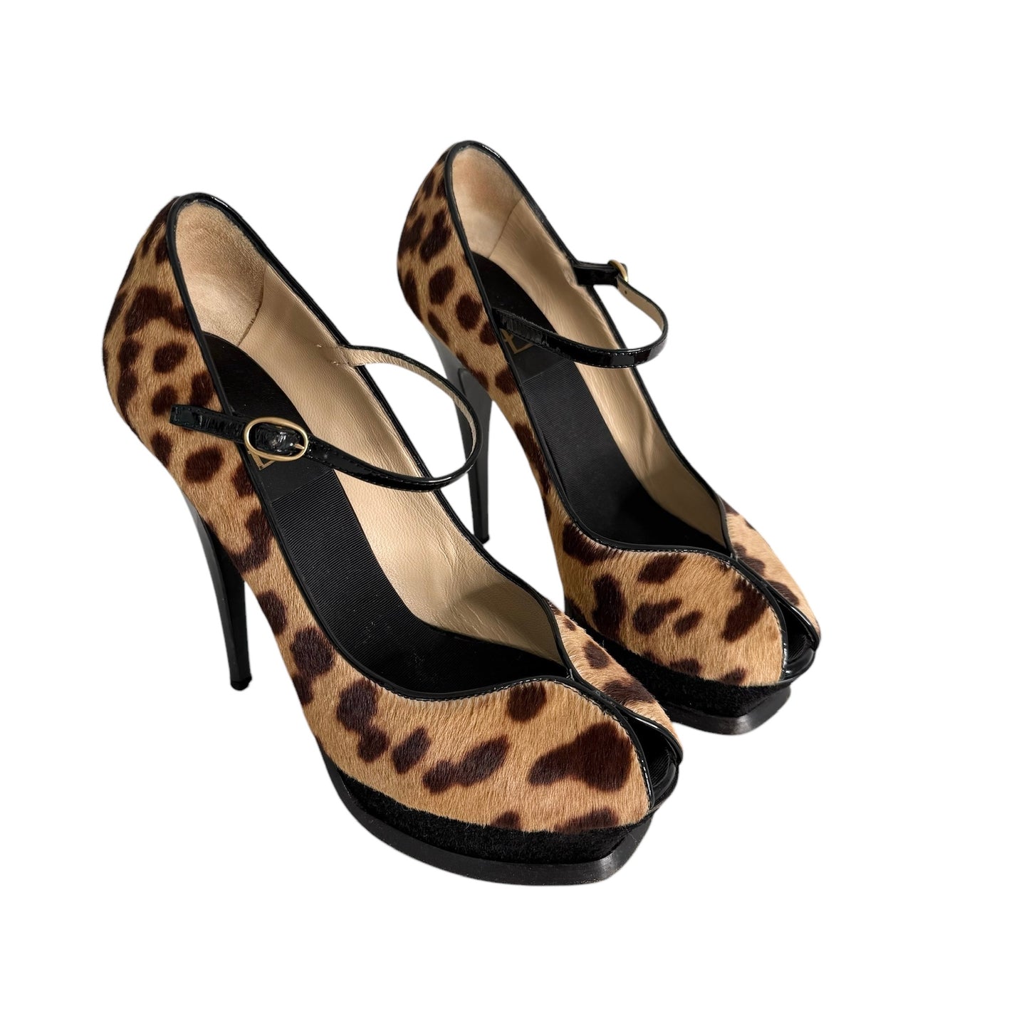 Leopard Print Heels - 8