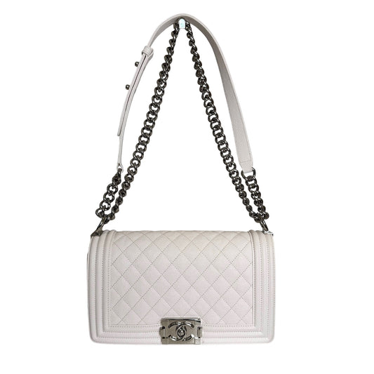 White Caviar Boy Bag