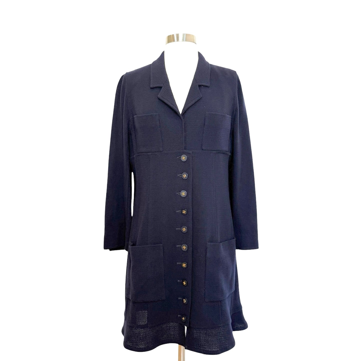 Vintage Navy Dress/Jacket - M