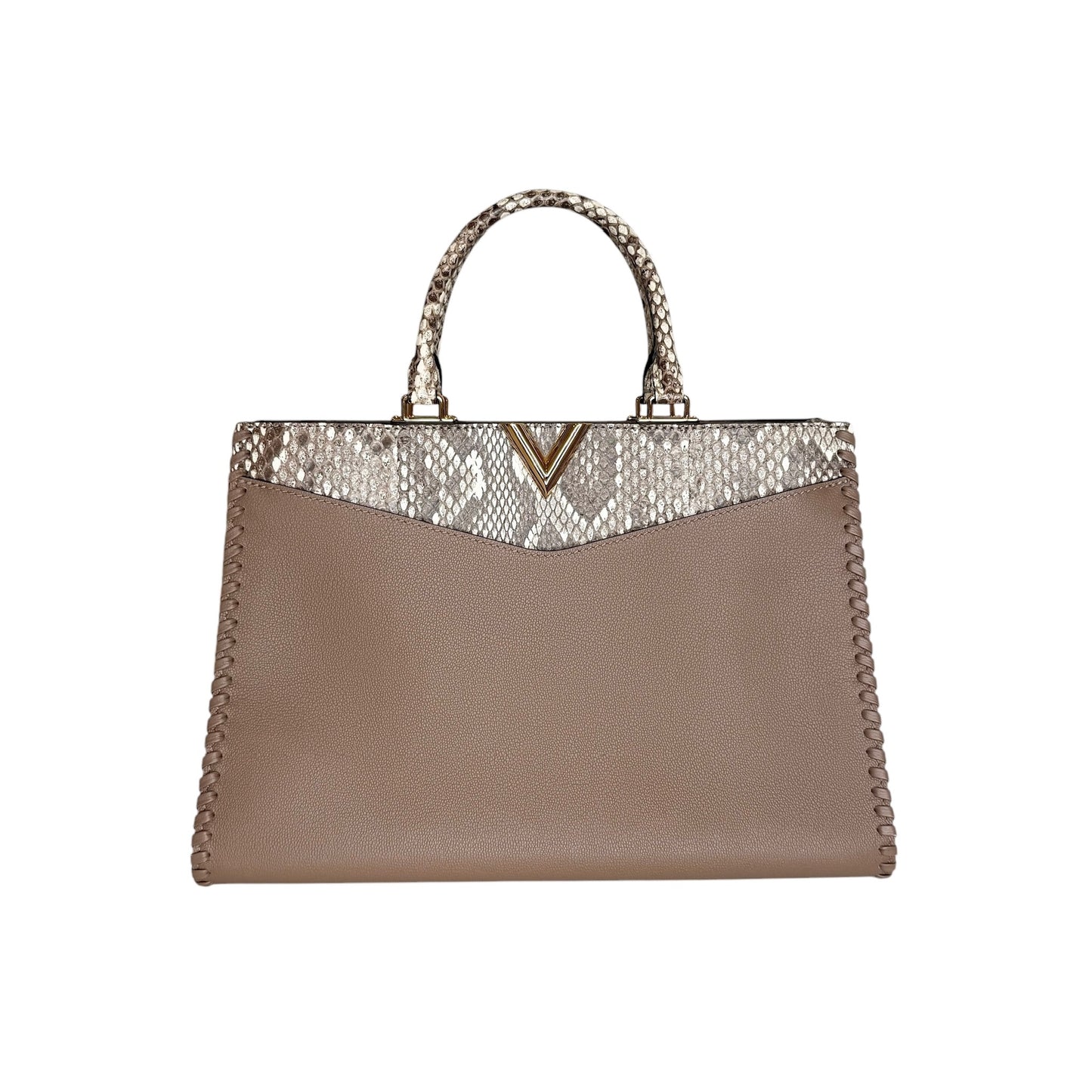 Very Zipped Tote Bag w/Python