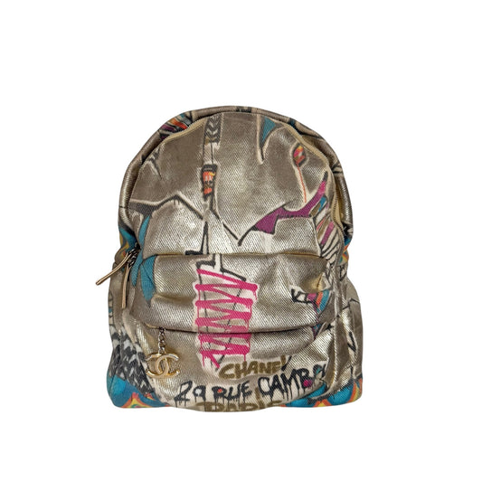 Graffiti & Gold Backpack