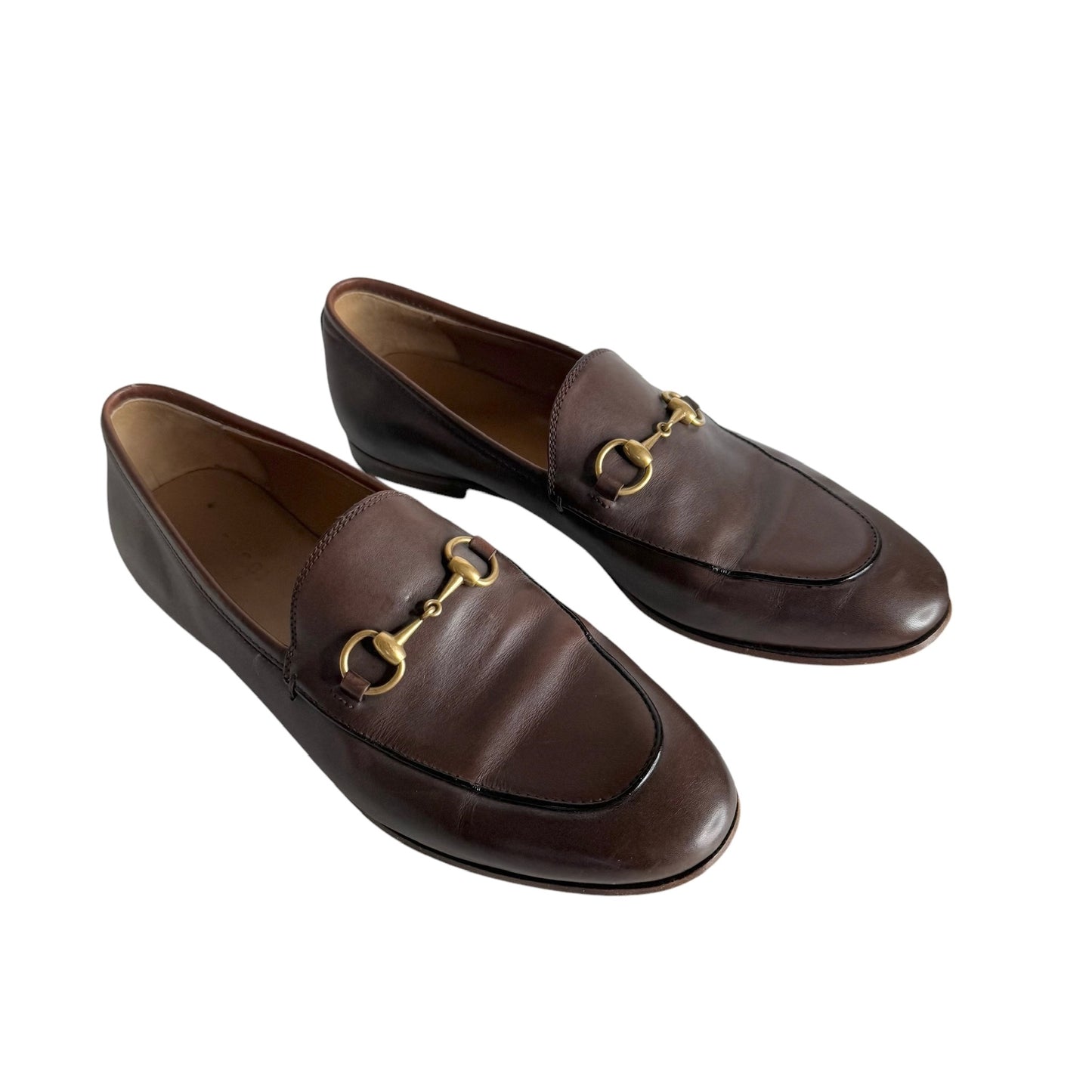 Brown Leather Loafers - 7.5