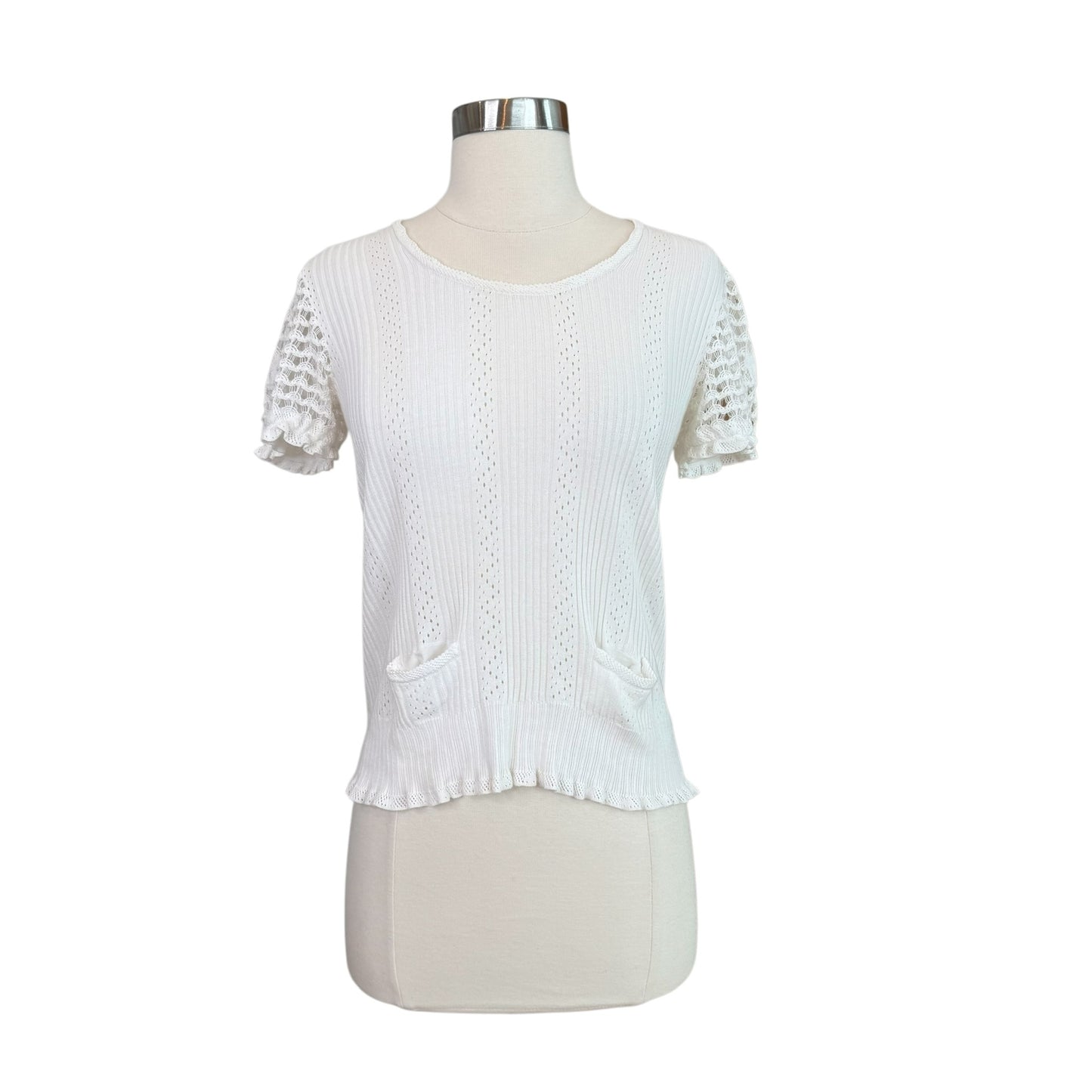 Logo White Top - S