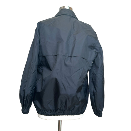 Black Logo Bomber Jacket - XL