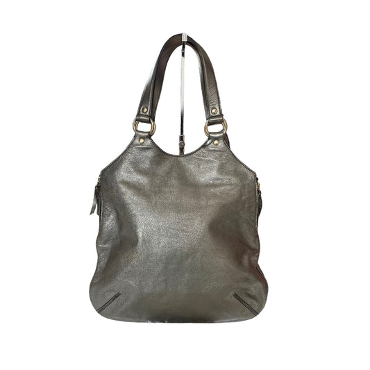 Vintage Bronze Leather Tote