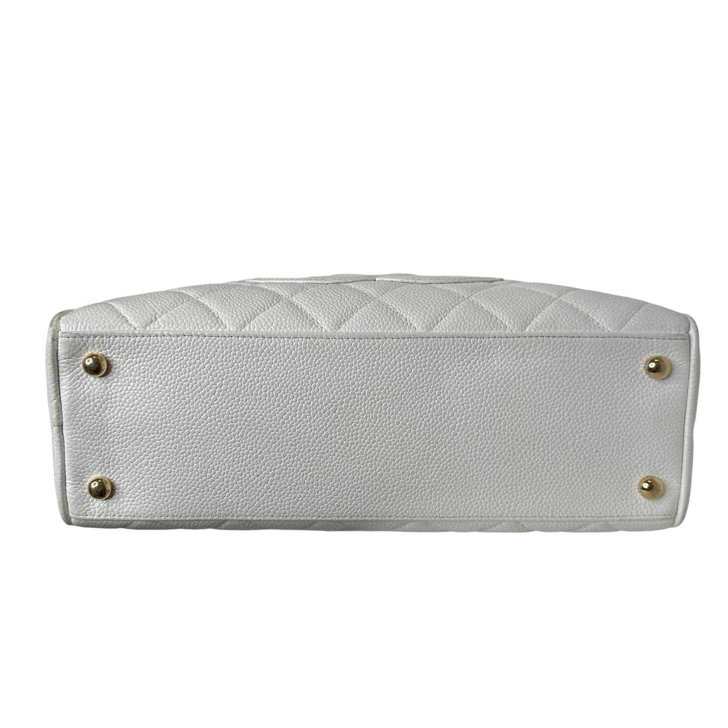 White Caviar Bowler Bag