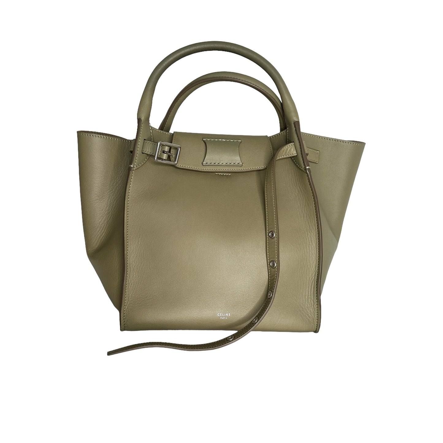 Olive Green Big Bag Tote