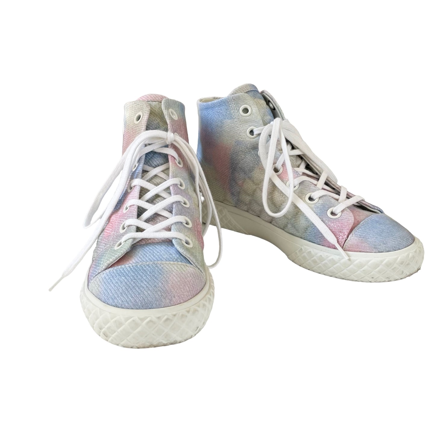 Tie Dye High Top Sneakers - 38