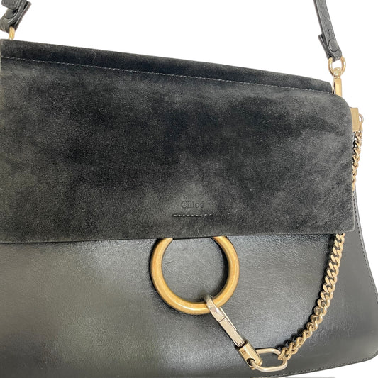 Black Faye Shoulder Bag