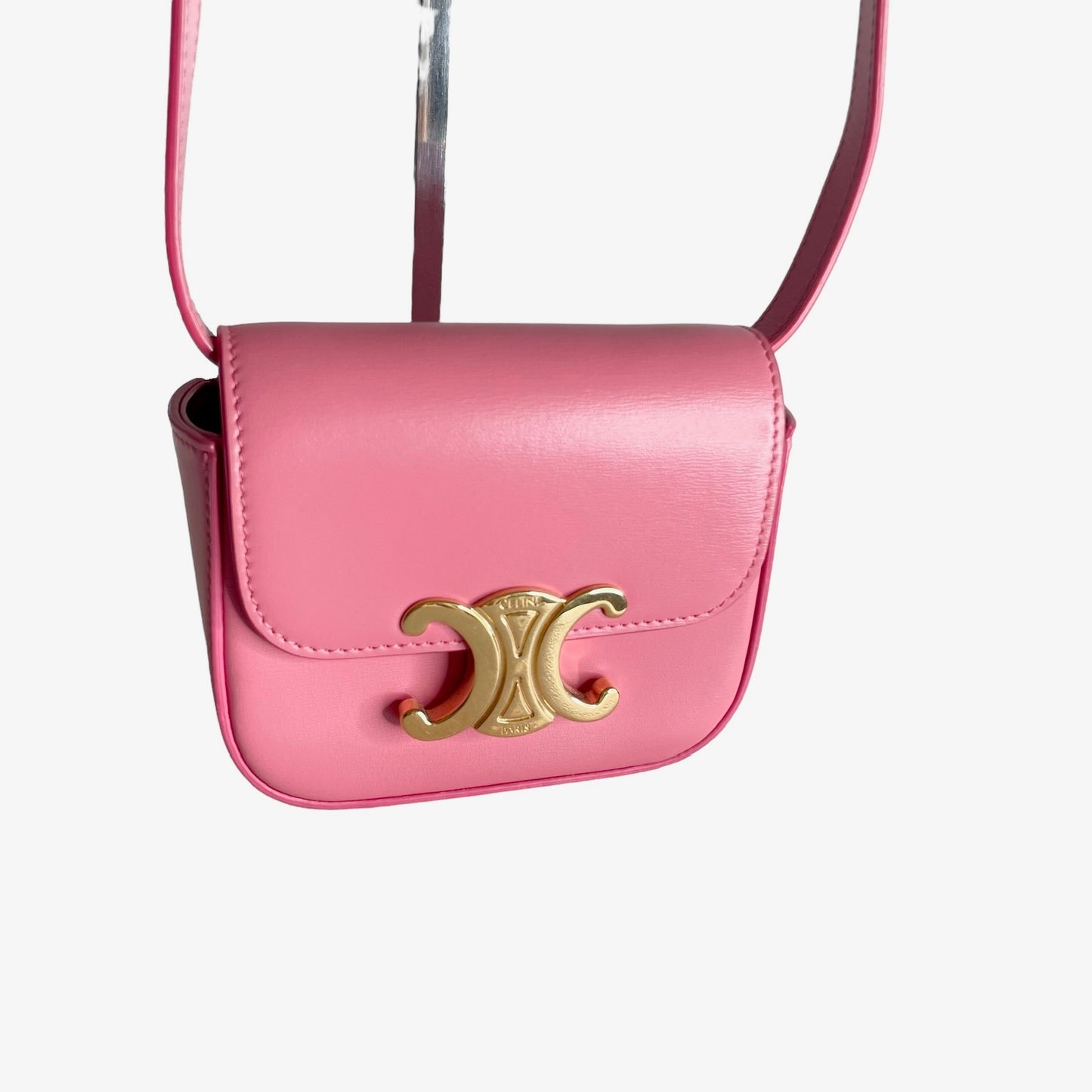 Pink Nano Triomphe Bag