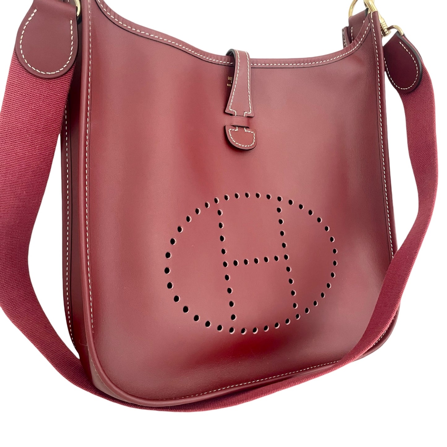 Burgundy/Maroon Evelyne Bag