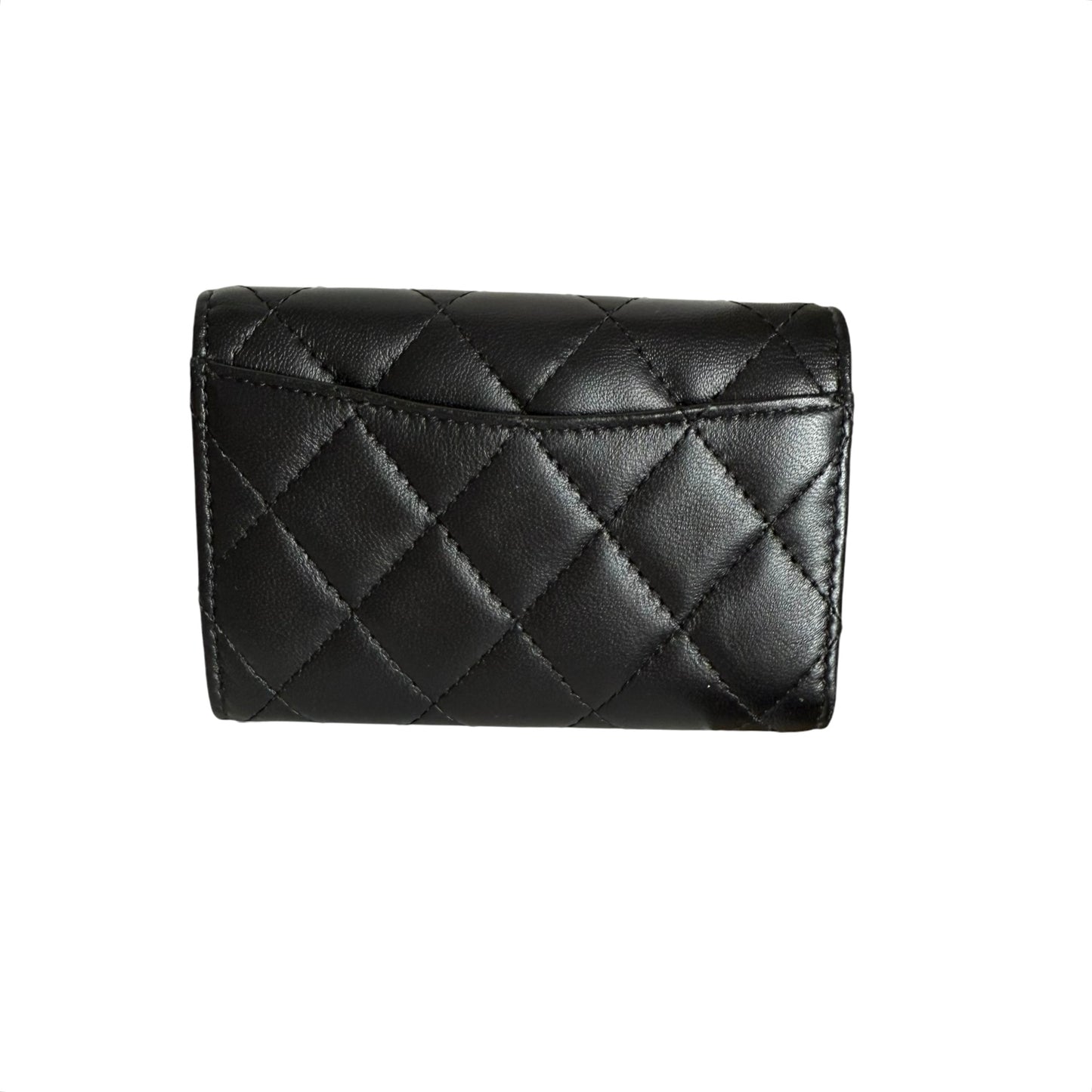 Black Lambskin Key Case