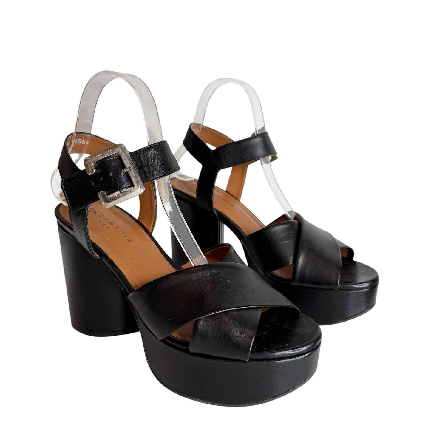 Black Platform Heels - 8.5