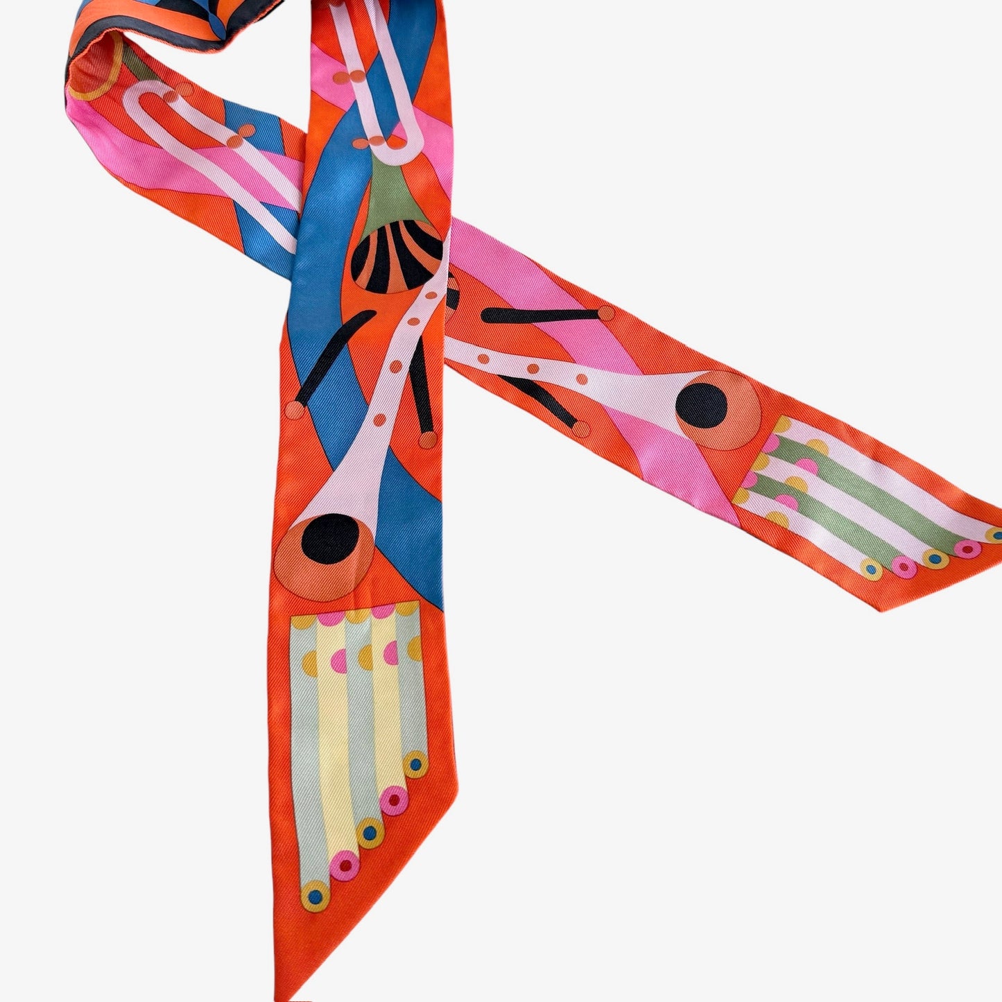 Multicolor Twilly Scarf