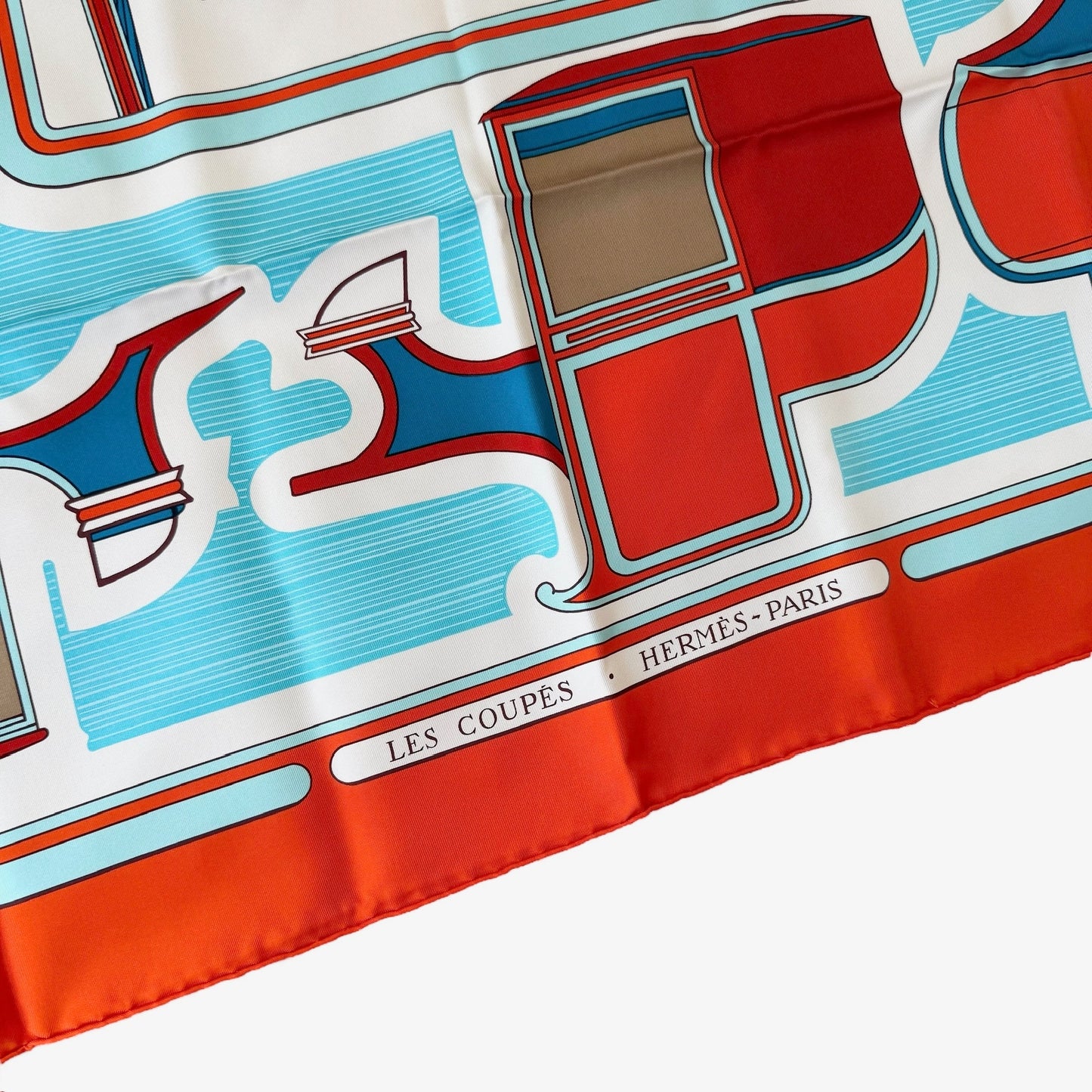 "Le Coupés" Silk Scarf