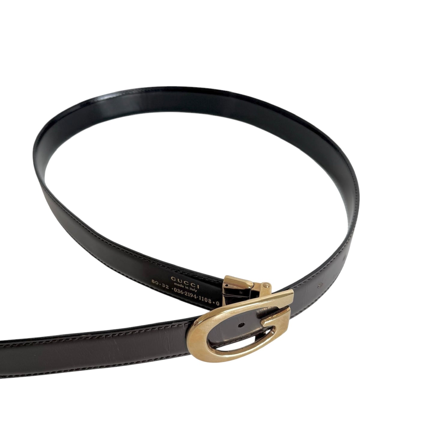 Vintage Reversible Belt - 80