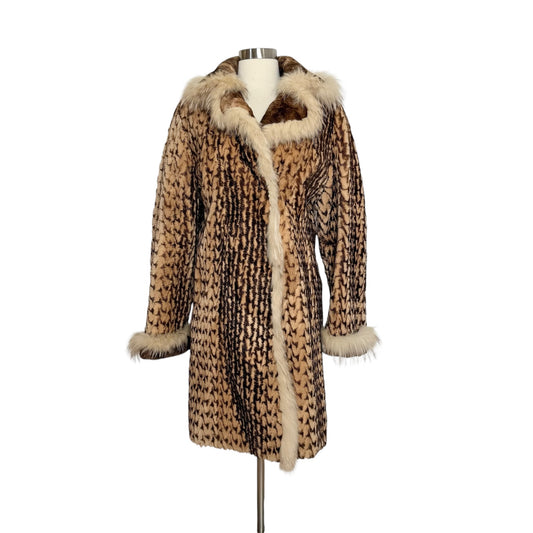 Beaver Fur Coat - M/L