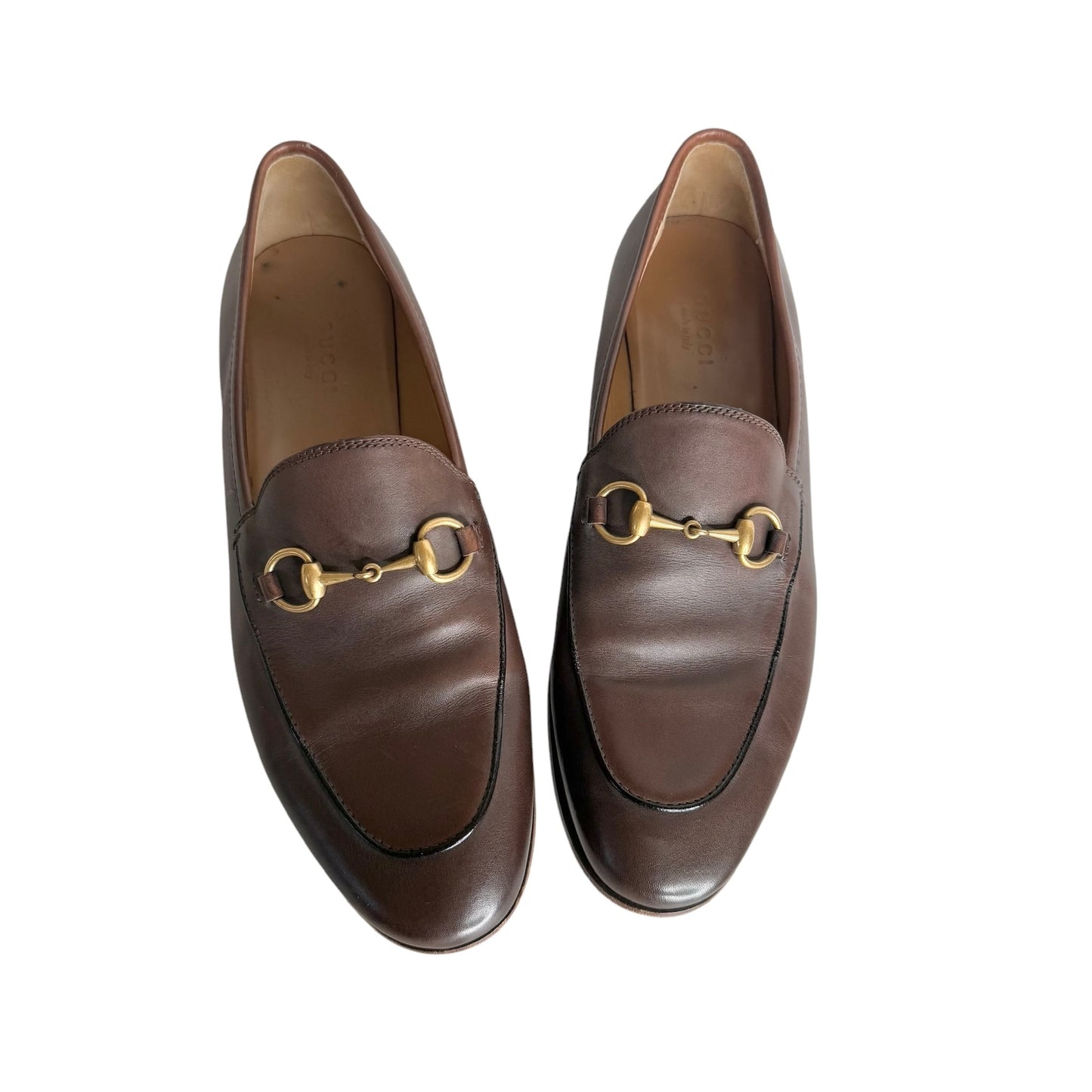 Brown Leather Loafers - 7.5