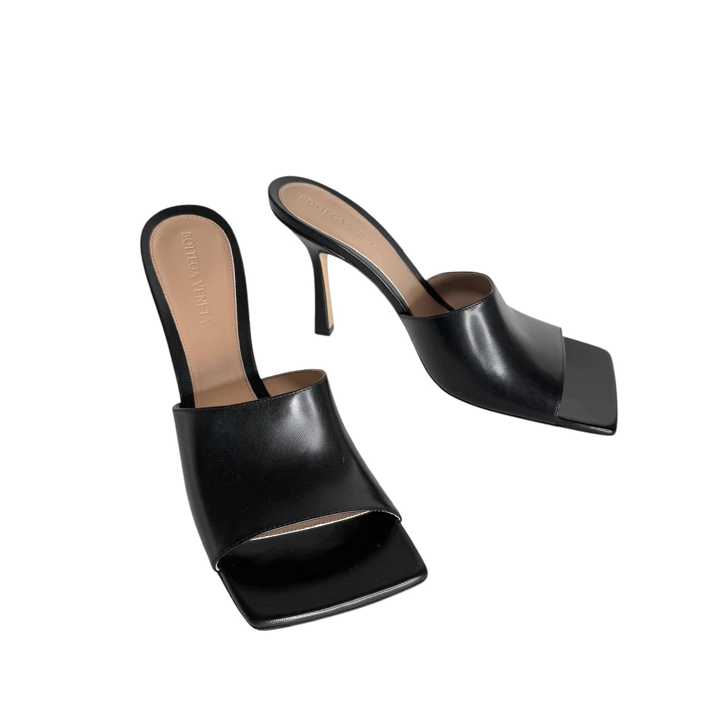 Black Heeled Sandals - 8.5