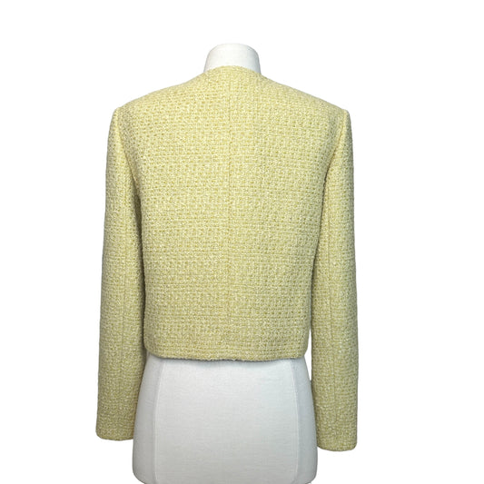 Yellow Tweed Jacket - XS