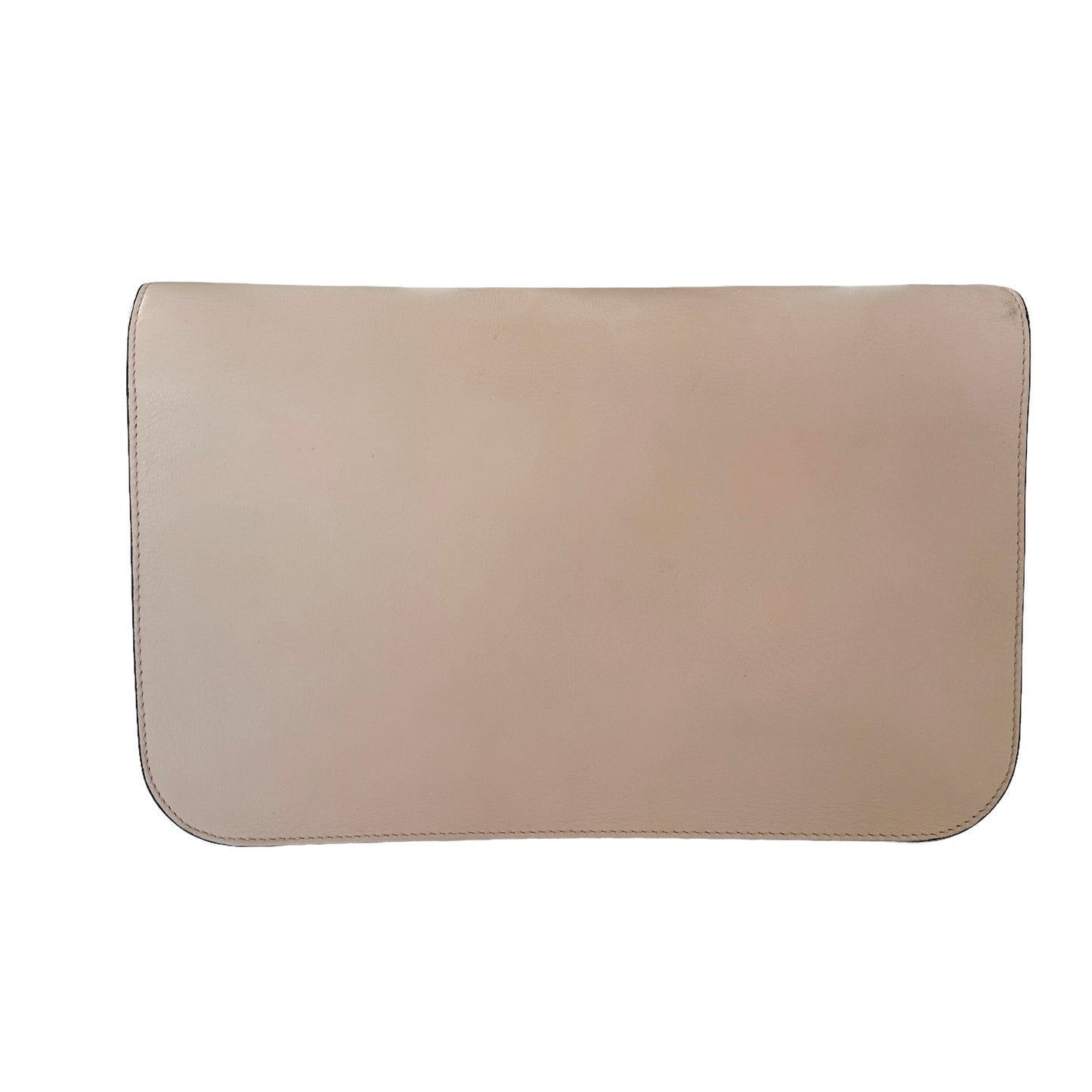 Nude Leather Envelope