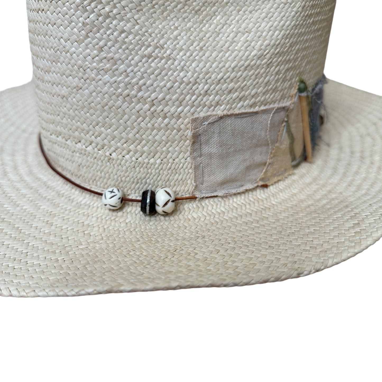 Natural Raffia Hat - 56