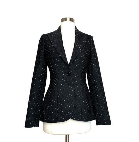 Black & White Blazer - XS
