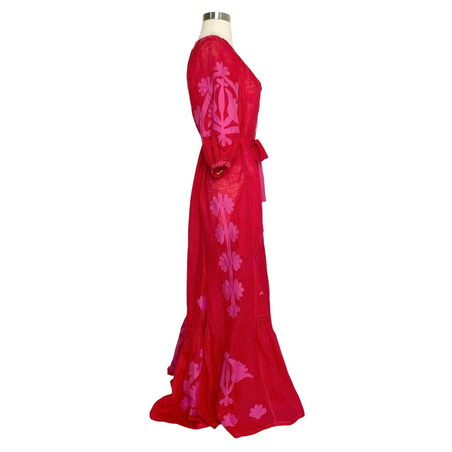 Red Maxi Dress - S/M