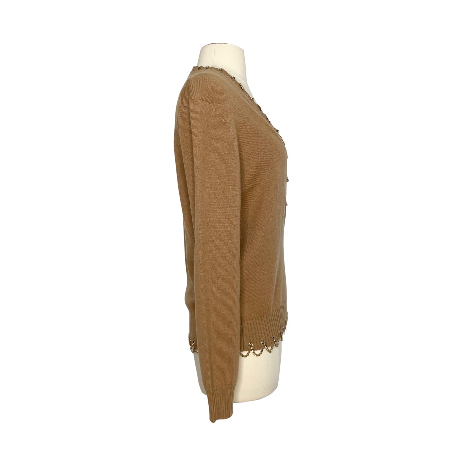 Chain Cashmere Sweater - S